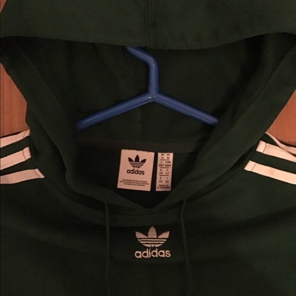Green Cropped Adidas Sweater - Picture 4 of 4